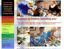 Tablet Screenshot of creativewayart.com